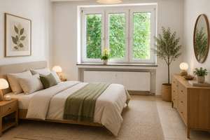 Besonders ruhig, Süd-Balkon, Aufzug, Badewanne - modernisiert, barrierefrei, allergiefreundlich – 40479 Pempelfort, Düsseldorf – Vorschaubild 9