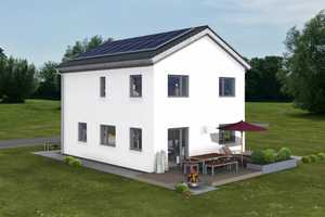 Moderne Stadtvilla, Energieeffizient, QNG Zertifiziert mit Grundstück in bester Wohnlage – Darmstadt – Vorschaubild 1