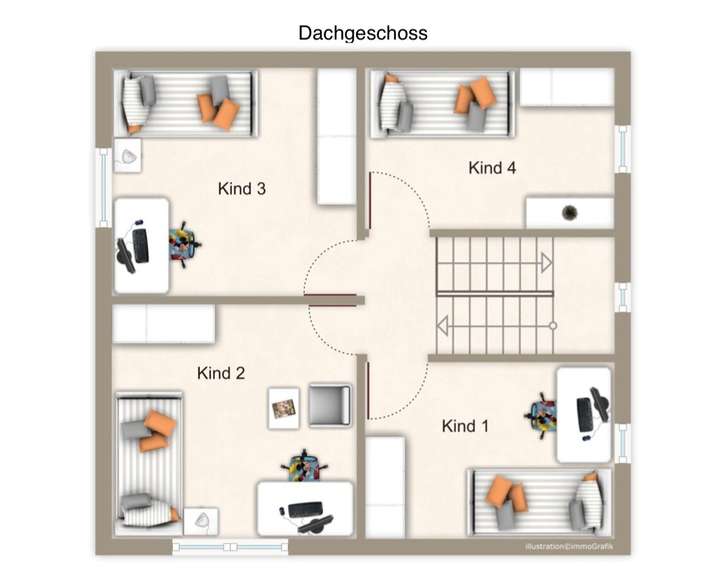 Grundriss - Dachgeschoss