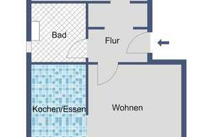 WBS §88d erforderlich - Gut geschnittene Wohnung mit Balkon – Jean-Monnet-Straße 2, 65197 Wiesbaden – Vorschaubild 3