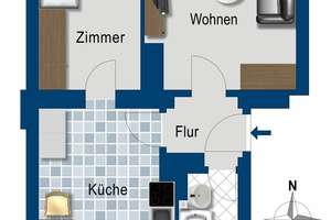 Sanierte Altbauwohnung – Weverstr. 76, 13595 Wilhelmstadt, Berlin – Vorschaubild 2