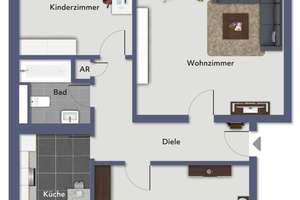 Sonnige Outdoor-Oase - 3-Zimmer-Wohnung mit Wohlfühlpotential in Krefeld-Linn! – Die vollständige Adresse der Immobilie erhältst du vom Anbieter., 47809 Linn, Krefeld – Vorschaubild 23