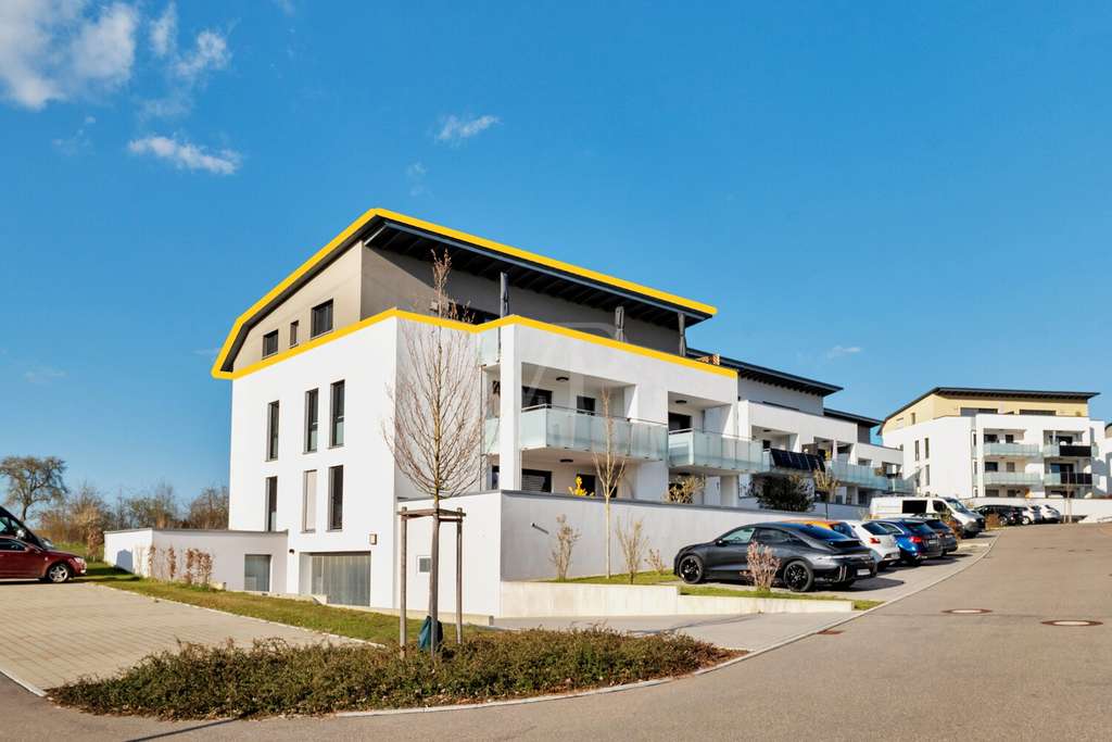 Immobilie in Kupferzell - Exklusives Penthouse mit sonniger Dachterrasse und hochwertiger Ausstattung in KfW-55-Bauweise - Bild 2