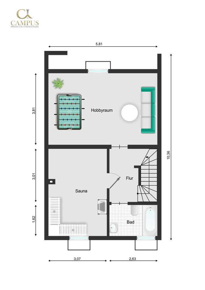 Grundriss KG