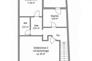 Helle 4-Zimmer-Wohnung mit 2 Balkonen und 2 Bädern in zentraler Lage  – Augustastraße 12, 52070 Kaiserplatz, Aachen – Vorschaubild 3