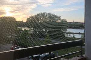 Möblierte 1-Zimmer-Wohnung in Nürnberg direkt am Wöhrder See mit Balkon, Waschmaschine und Fernseher – Norikerstraße 19, 90402 Tullnau, Nürnberg – Vorschaubild 11