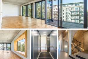 Architektur-Highlight am Mauerstreifen: Balkone, Sichtbeton, Privatsphäre & Weitblick – Die vollständige Adresse der Immobilie erhältst du vom Anbieter., 10435 Mitte (Ortsteil), Berlin – Vorschaubild 5