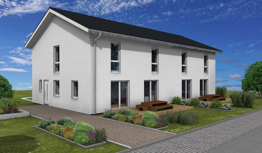 Immobilie in Aschheim - Aktion -25tsd EUR bis 31.03.26 REH in Aschheim-OT inkl. Keller - schlüsselfertig  - Bild 1