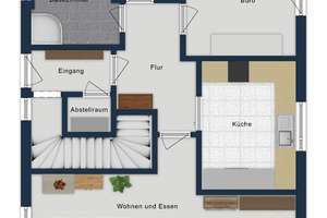Großzügiges Einfamilienhaus mit Sauna, Kamin und zwei Terrassen - provisionsfrei! – Die vollständige Adresse der Immobilie erhältst du vom Anbieter., 28719 Burg-Grambke, Bremen – Vorschaubild 8