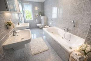 3-Zimmer-Wohnung in Saarbrücken-St. Johann mit Whirlpoolbad nahe Bahnhof & Cityzentrum