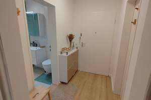 Modernes, vollmöbliertes 1,5-Zimmer-Apartment mit großer Terrasse in München-Neuhadern (U6-Nähe) – Wolkerweg 10, 81375 Neuhadern, München – Vorschaubild 12