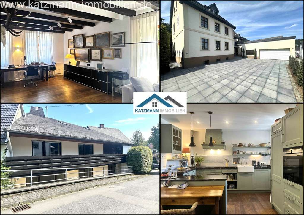 Immobilie in Nettersheim - Doppelte Chance: Zwei Gebäude mit Wohnhaus, Ferienwohnung, Arztpraxis und Doppelgarage - Bild 0