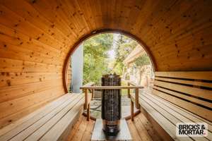 Nordischer Landhaustraum mit Urlaubsgefühl - Stilvolles Zuhause mit Kamin, Fasssauna & Gartenidylle – 4316 Mölkau, Leipzig – Vorschaubild 6
