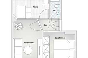 Rarität am Falkenried! Attraktive, ruhige 2.Zi.-Altbau-ETW im Herzen von Hoheluft-Ost!  – Die vollständige Adresse der Immobilie erhältst du vom Anbieter., 20251 Hoheluft-Ost, Hamburg – Vorschaubild 10