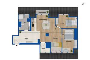 Handwerker aufgepasst: Dachboden zum Ausbau einer 3-Zimmer-Wohnung in Nürnberg-Gostenhof – Die vollständige Adresse der Immobilie erhältst du vom Anbieter., 90429 Bärenschanze, Nürnberg – Vorschaubild 6