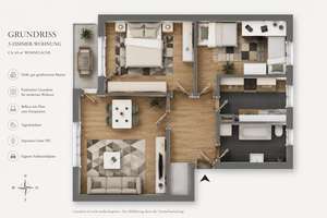 Attraktive Wohnung als Kapitalanlage oder neues Zuhause in gefragter Wohnlage Münchens – Die vollständige Adresse der Immobilie erhältst du vom Anbieter., 80997 Allach, München – Vorschaubild 8