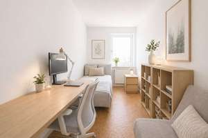 Durch Erbpacht bezahlbar Großzügige 3,5-4,5-Zimmer-Wohnung+moderne Einbauküche+hochwertige Korkböden – Die vollständige Adresse der Immobilie erhältst du vom Anbieter., 80992 Alt-Moosach, München – Vorschaubild 7