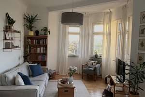 Wunderschöne Altbauwohnung in der Neckarstadt - West mit Blick auf den Neckar