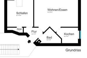 Frei ab 01.08.. Vollmoeblierte und renovierte Design 2-Raum-DG-Wohnung – Westerstrasse 16, 38442 Fallersleben, Wolfsburg – Vorschaubild 14