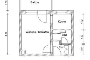 Perfekte Singlewohnung mit großem Balkon wartet nach Sanierung auf ihren Lieblingsmieter – Triftweg 3, 39114 Cracau, Magdeburg – Vorschaubild 10