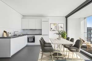 Modern Living at The Colonnades – Exklusives 3-Zimmer-Apartment mit zwei Loggien und Einbauküche – Heidestraße 39, 10557 Moabit, Berlin – Vorschaubild 6