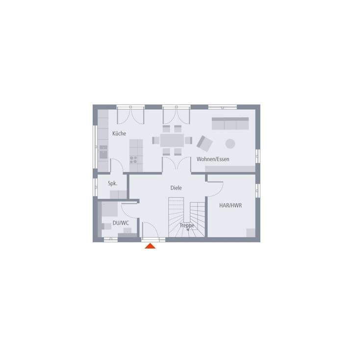 Vorschlag Grundriss Erdgeschos