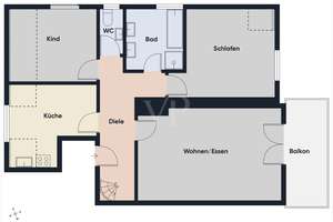 TOP-WOHNLAGE!!! Herrliche Maisonette-Wohnung mit Balkon und Gartenanteil in IN-Gerolfing – Die vollständige Adresse der Immobilie erhältst du vom Anbieter., 85049 West, Ingolstadt – Vorschaubild 15