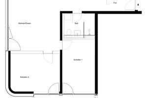 Erstbezug Neubau: 3-Zimmer mit Balkon in den Elbvororten – 87,9 m², 1. OG – Tönninger Weg 73 b, 22609 Osdorf, Hamburg – Vorschaubild 8