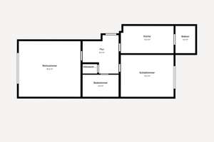 BALKON & TIEFGARAGE: frisch renovierte 2-Zimmer Wohnung mit Zeitmietvertrag – Die vollständige Adresse der Immobilie erhältst du vom Anbieter., 22523 Eidelstedt, Hamburg – Vorschaubild 13