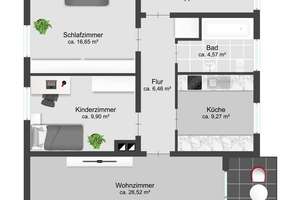 Eigennutzung im EG möglich! Vermietetes 3-Parteien-Haus auf sonnigem Eckgrundstück in ruhiger Lage – Die vollständige Adresse der Immobilie erhältst du vom Anbieter., 82166 Gräfelfing – Vorschaubild 16