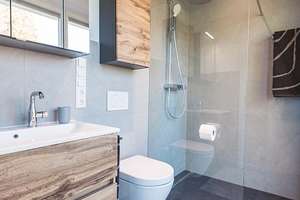Helles Vollmöbliertes Penthouse Apartment in Neubau (3 Zimmer/121qm+Parking+Gym-Room) [ENG+DE+ESP] – Weinbergerstraße 61, 81241 Pasing, München – Vorschaubild 45