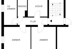 Zentrale 3-Zimmer-Wohnung sucht Nachmieter! // 2.OG links – Stormhof 8, 38440 Stadtmitte (Ortsteil), Wolfsburg – Vorschaubild 5