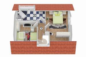 Mal etwas anderes! Helle, außergewoehnliche Maisonette mit Aufzug! – Die vollständige Adresse der Immobilie erhältst du vom Anbieter., 74906 Bad Rappenau – Vorschaubild 12