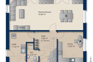 Exklusive Lage – Ihr Baugrundstück – Ihre Neubau Villa (KFW 40) - schlüsselfertig – Die vollständige Adresse der Immobilie erhältst du vom Anbieter., 22587 Blankenese, Hamburg – Vorschaubild 4
