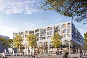 Mödernes möbliertes 1-Zimmer-Apartment mit Terrasse – Rosa-Kempf-Straße 19, 81248 Freiham, München – Vorschaubild 7