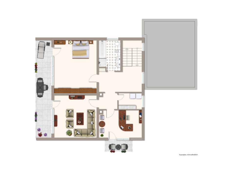 Grundriss Obergeschoss