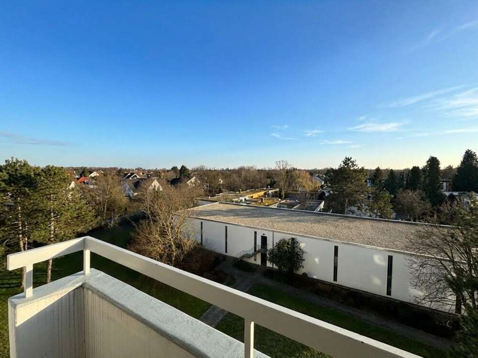Blick vom Balkon