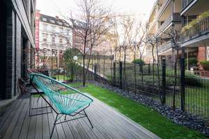 Exklusive großzügige 3-Zimmer-Whng, 2 Terrassen, direkt am Park im beliebten Pempelfort – Schirmerstraße 48, 40210 Pempelfort, Düsseldorf – Vorschaubild 7