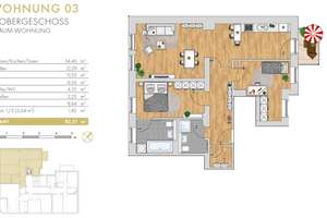 +Kernsanierter 3-Raum-Traum+ Fußbodenheizung, Tageslichtbad, Gästebad, Abstellraum, Balkon, Aufzug – Zeißstraße 29, 9131 Hilbersdorf, Chemnitz – Vorschaubild 24