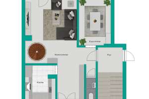 Gepflegte 4,5-Zimmer-Maisonette-Wohnung mit zwei Balkonen in Pliezhausen – 72124 Pliezhausen – Vorschaubild 18