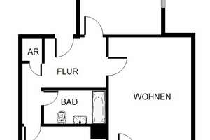 Renovierte 2-Zimmer-Wohnung in zentraler Lage – Kuntzestr. 3A, 44225 Hombruch (Ortsteil), Dortmund – Vorschaubild 1