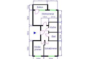 WBS - 3-Raum im Stadtteil Sudenburg - für kreative Mieter – Bundschuhstr. 49, 39116 Sudenburg, Magdeburg – Vorschaubild 8