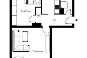 Möblierte 2-Zimmer-Wohnung mit Balkon – sofort bezugsbereit – Die vollständige Adresse der Immobilie erhältst du vom Anbieter., 13353 Wedding, Berlin – Vorschaubild 20