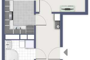 3-Raumwohnung* mit Aufzug, Dusche und Südbalkon – Irkutsker Straße 109, 9119 Kappel, Chemnitz – Vorschaubild 2