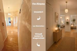 Charmante 3-Zimmer-Wohnung mit Potenzial in Berlin-Westend / Charlottenburg - provisionsfrei  – Die vollständige Adresse der Immobilie erhältst du vom Anbieter., 14052 Westend, Berlin – Vorschaubild 2