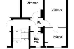 Wohnung im Erdgeschoss! – Daimlerstraße 6 C, 27574 Grünhöfe, Bremerhaven – Vorschaubild 1