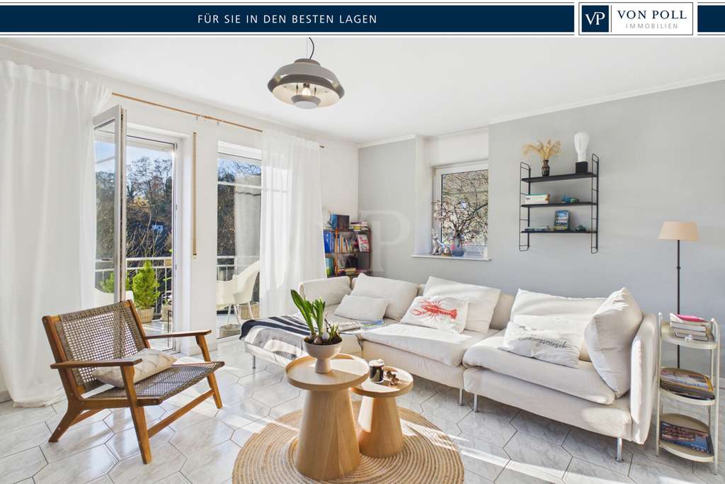 Immobilie in Aschaffenburg - Lichtdurchflutete 3-Zimmer-Wohnung mit viel Raum für neue Lieblingsmomente - Bild 0