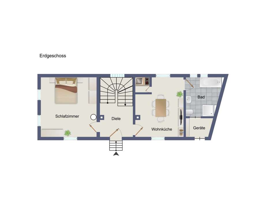 Grundriss Erdgeschoss