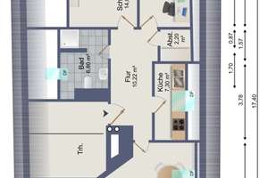 attraktive 3-Zimmer Wohnung - Mitten in der Altstadt – 86899 Landsberg am Lech – Vorschaubild 11