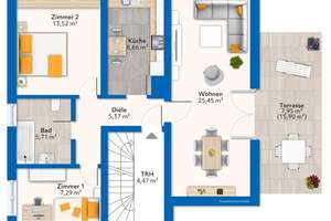Ländlich und doch stadtnah:
Zweifamilienhaus mit zwei Garagen – Die vollständige Adresse der Immobilie erhältst du vom Anbieter., 65207 Breckenheim, Wiesbaden – Vorschaubild 20